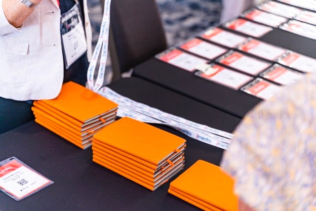 Branded Notebooks For All Attendees 